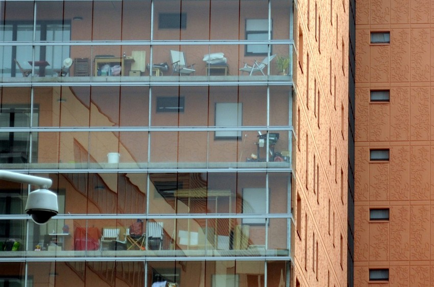 Zabudowa balkonów dla spółdzielni mieszkaniowej